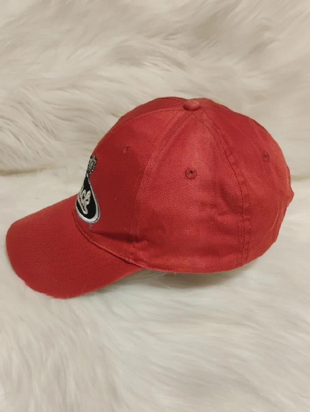 (C-75) Mack Vintage Bulldog Red Logo Baseball Cap #unisex